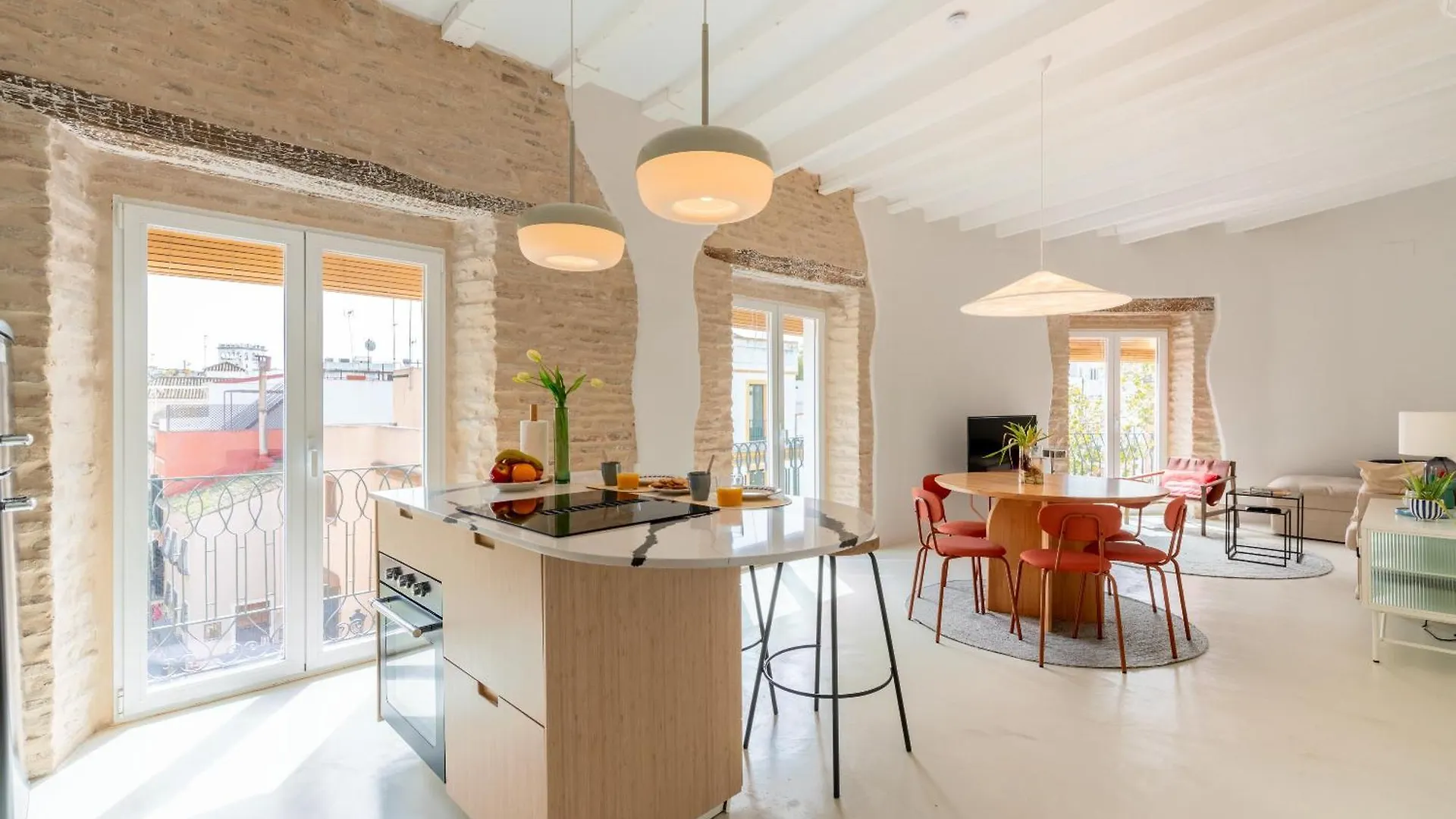 Ad3B Bright 3Br And 2Bath Apartment Downtown Sevilla